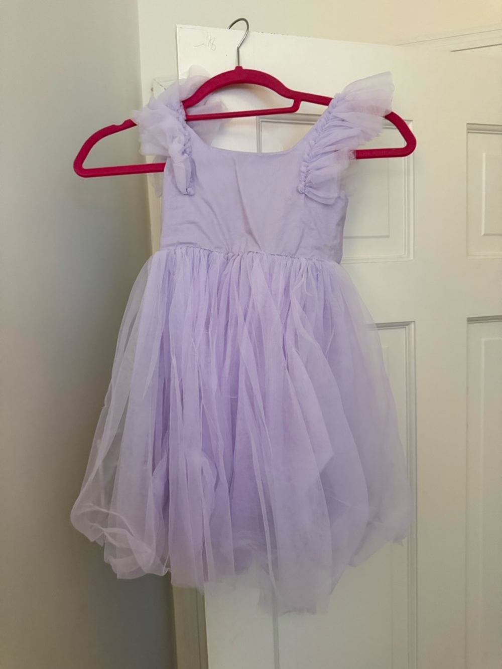 Lilac Tulle Girl's Party Dress